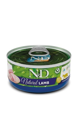 Farmina Cat N&D Natural Lamb - jagnięcina karma dla kota 70g